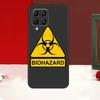 Biohazard Symbol Logo Case For Samsung Galaxy M14 M34 M54 M13 M53 M56 M52 M32 M16 M11 M21 M31 M35 M12 M15 M36 M55