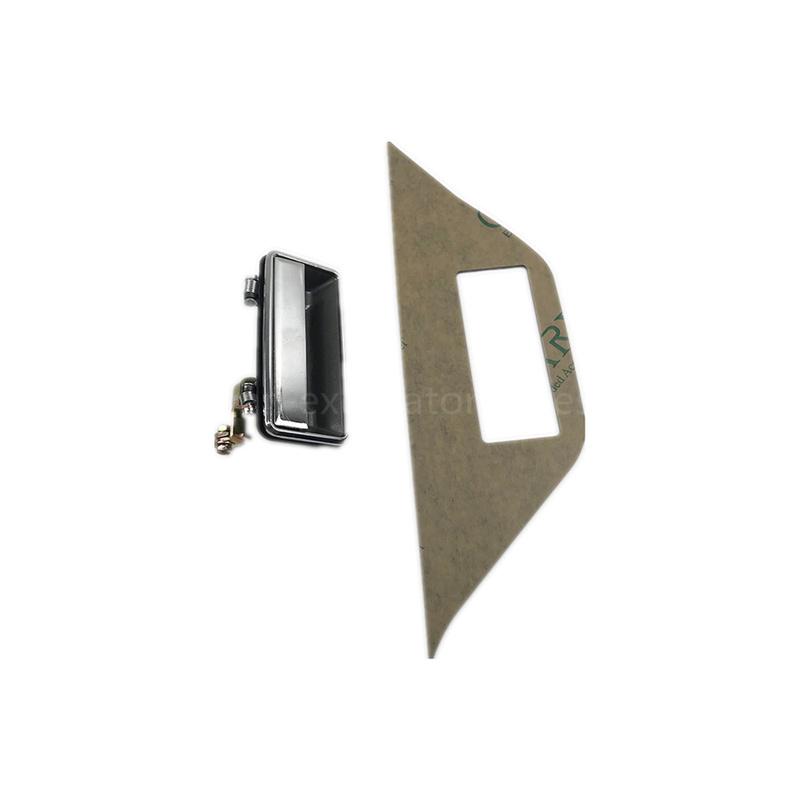 For Doosan Daewoo 55 60-7 Door lock protective cover door handle cover plate trim panel Cab door lock outer pull Excavator parts