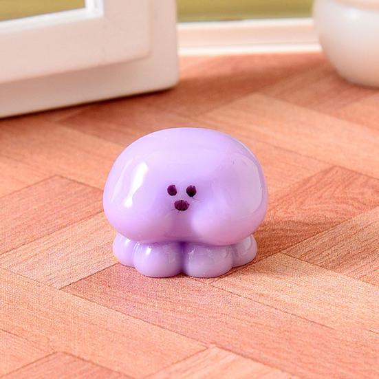 Mini Resin Ocean Animals Figurine Tiny Marine Creatures Ornaments for Garden Micro Landscape DIY Fish Tank Aquarium Planter Pot Dollhouse Decor