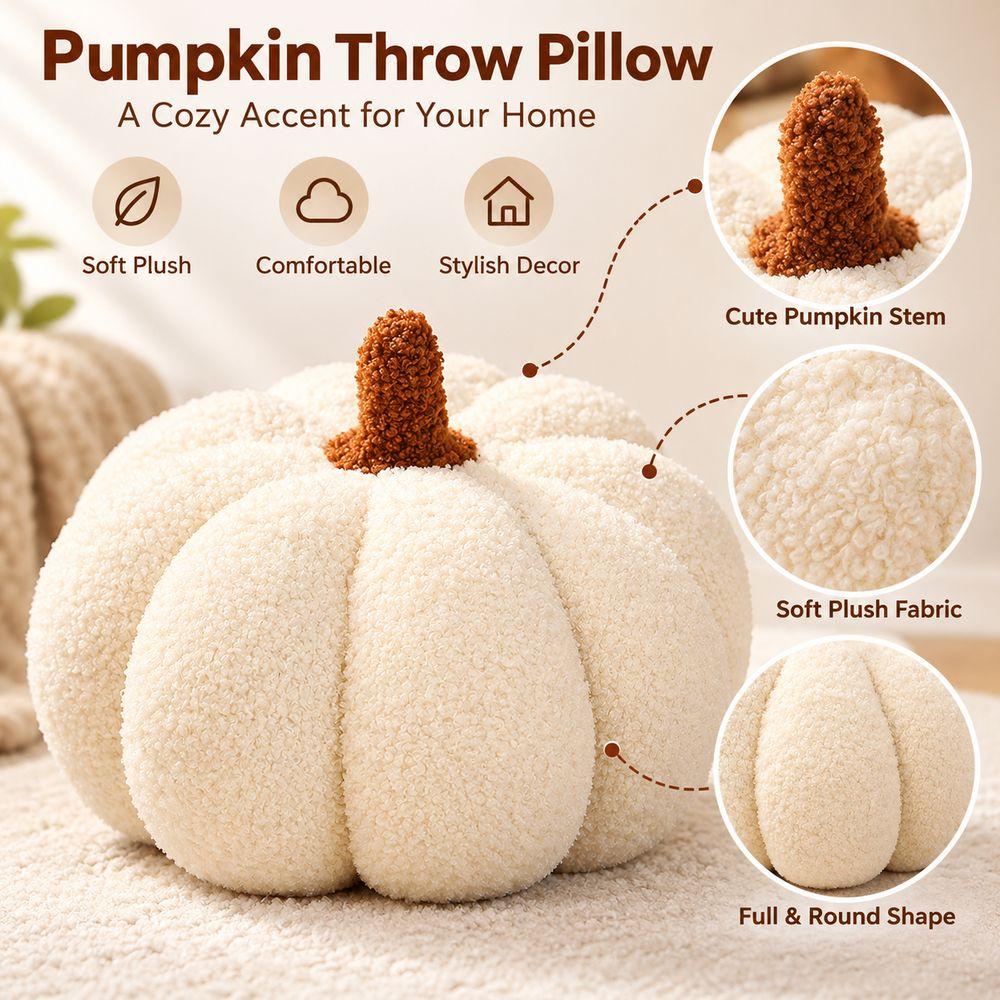 Cotton Stuffed Stuffed Pumpkin Toy Soft Plush Vegetal Plush Toy Pumpkin Plush Toy  Sofa Decor