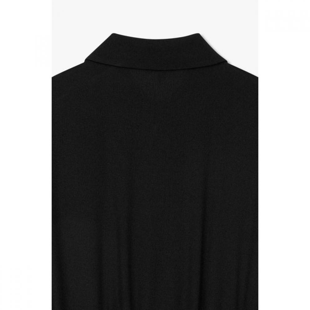 Emporio Armani Women Stretch DraWstring Collar Dress 24 F W  A524312503 