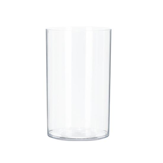 Прозрачная Цветочная Ваза для Центра Стола Ударопрочная Высокий Цилиндр Пластиковая Ваза для Свадебного Мероприятия A