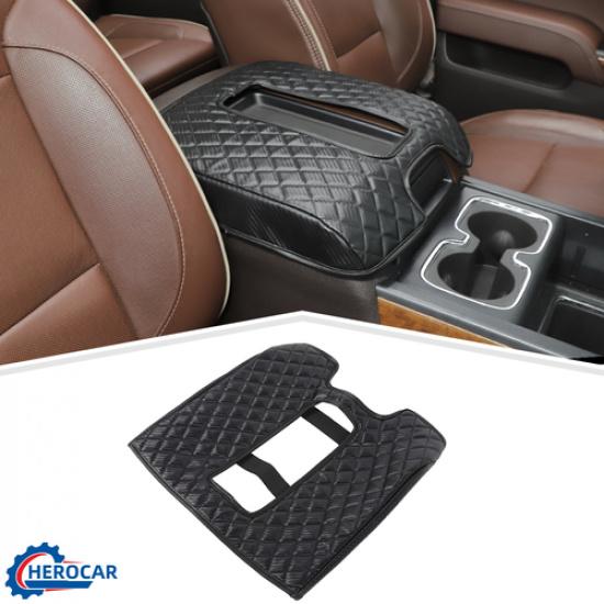 Console Armrest Box Lid Protect Shell Cushion For Chevy Silverado/Suburban 2014+
