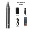 Portable Electric Aluminum Nose Hair Trimmer for Men & Women