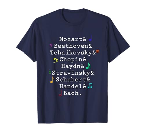 Beethoven Mozart Music Classical Composer Classical Symphony T-Shirt