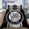 Sk Sturm Graz Crest Custom Name Pattern Bedding Quilt Set Quilt Cover Pillowcase Home Birthday Gift(1 * duvet cover + 2 * pillowcase, without core)