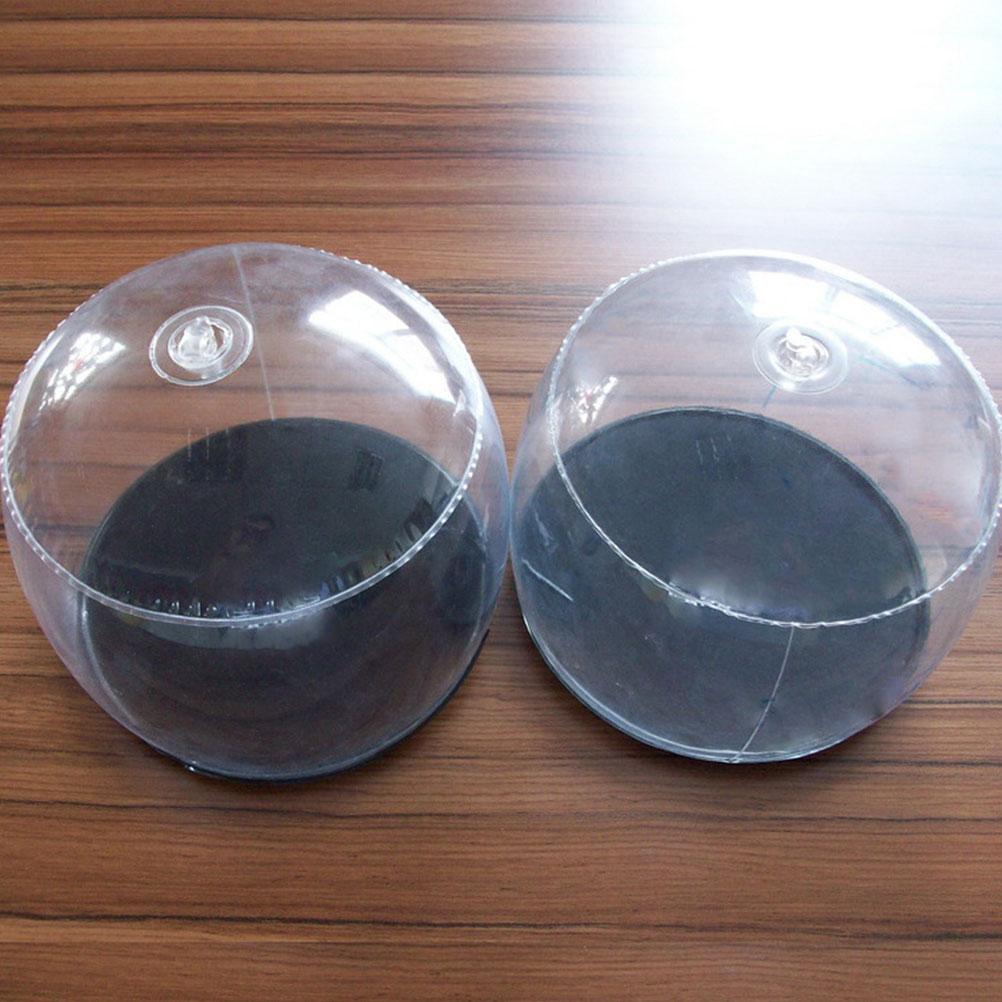 2 Pcs Inflatable Pvc Cap Holder Hat Display Stand Plastic Storage Rack WigSupport  Stand Storage Rack