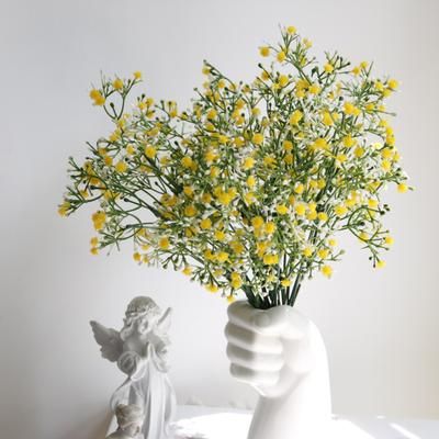 Artificial Gypsophila Flowers Maintenance-Free Faux Flowers Realistic Fake Flowers with Flexible Stems for Home Wedding Party Decor Flower Arrangement