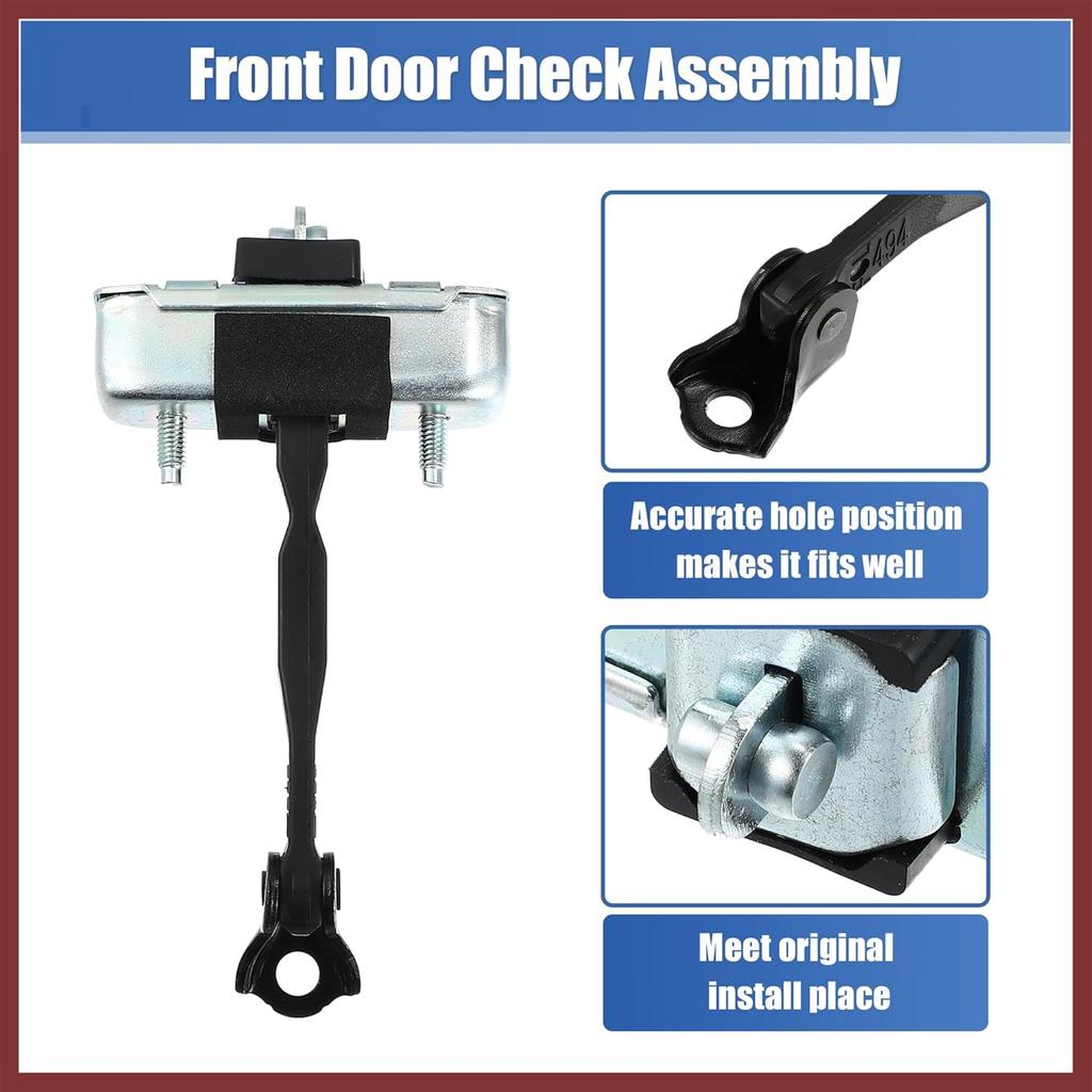 Front Door Check Stop Strap Door Check Assembly 68620-35020 for Toyota FJ Cruiser 07-14 for Toyota 4Runner 03-09 LH Driver Side Door Check Strap