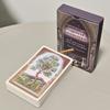 9x6cm Mystisches Lenormand Deck Gedruckt 350GSM Doppelgeprägter Karton 36 Karten