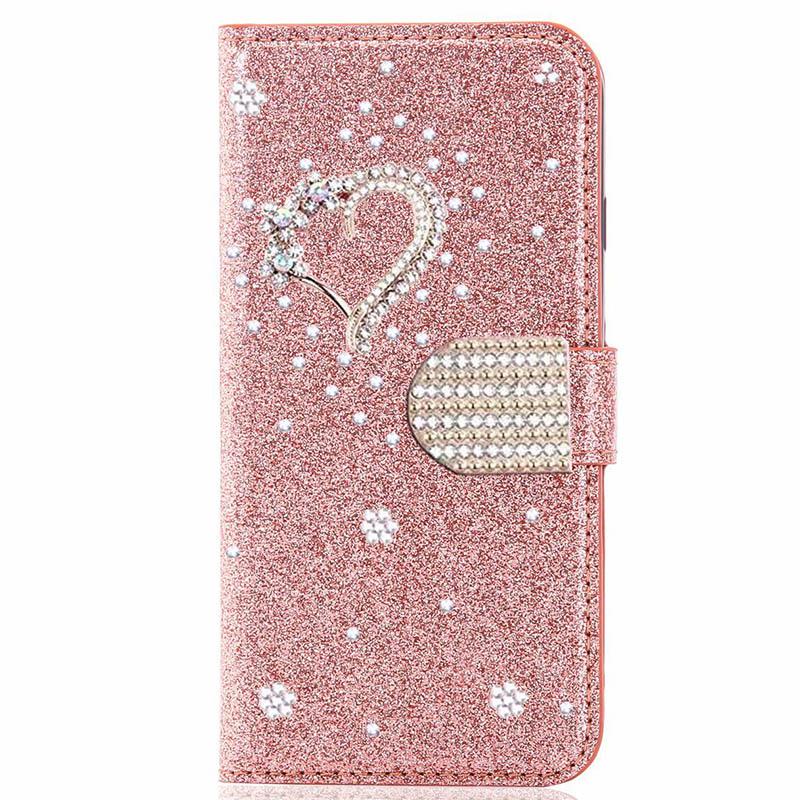 

Glitter Wallet Leather Case For Samsung Galaxy S26 Ultra S25 FE S24 S23 Plus S22 A13 A14 A15 A16 A26 A36 A56 A34 A35 A54 A55 A06 For S24Plus S25Plus