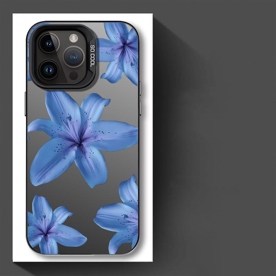 Cartoon Flower Pattern Phone Cover Case for iPhone 17 Pro Max 16 13 12 Pro 14 Plus 15 Air 11