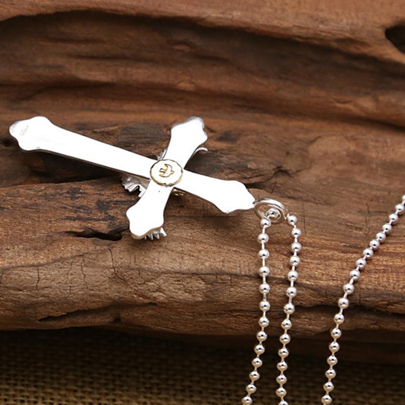 Bijuterii din argint S925, simplu, lucios, simplu, cu pene din argint, pandantiv pentru bărbați și femei.