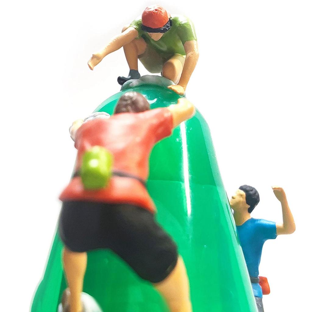Climbing Figures in 1/64 Scale for Scenic Displays