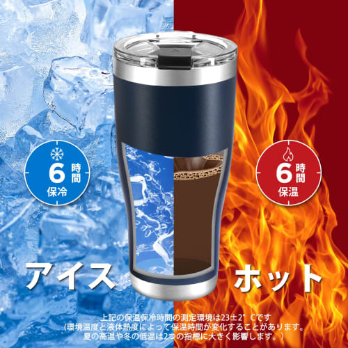 HAUSHOF Vacuum Insulated Tumbler, Stainless Steel, with Lid, 600ml, Car Tumbler, Coffee Cup, Water Bottle, Mug, Stainless Steel Cup, Convenience Store