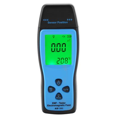SMART SENSOR AS1392 Digital Electromagnetic Radiometer Mini LCD Display EMF Tester