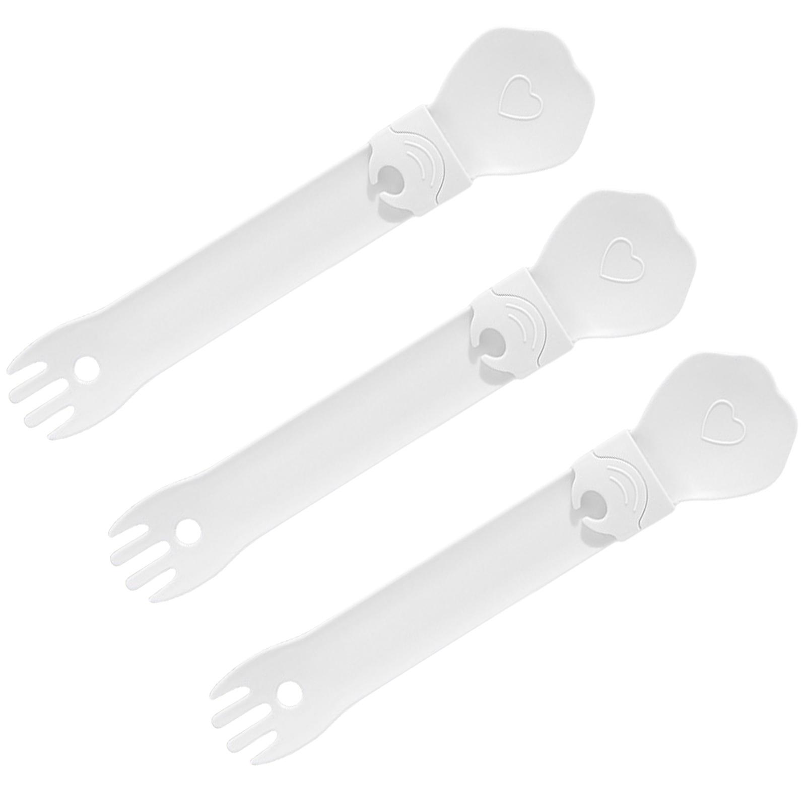 

Выдавливатель-ложка для влажного корма кошек, для палочек с лакомствами, выдавливатель лакомств для влажного корма, все размеры, аксессуар для кормления кошек, 3 шт. белый