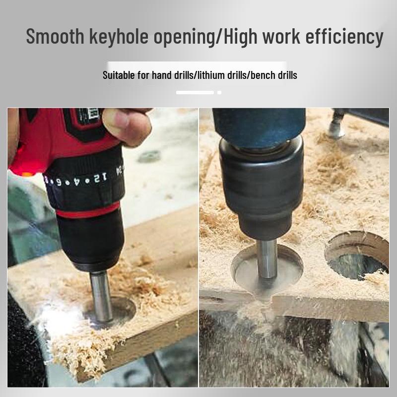 Primärfarbe Holzbearbeitung Lochsägebohrer für Massivholz und Hartholz Scharnierlochvergrößerung