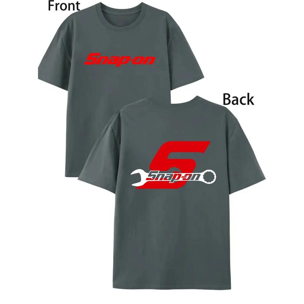 

Футболка из 100% хлопка с узором, мужская, на кнопках, с логотипом, двухсторонняя печать, круглый вырез, короткий рукав, универсальная, уличная, модная, повседневная XXXXL