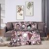 Dead by Daylights Characters Warm Soft Plush Throw Blanket Students Flannel For Graphic Couch Chair Sofa Bed Cover