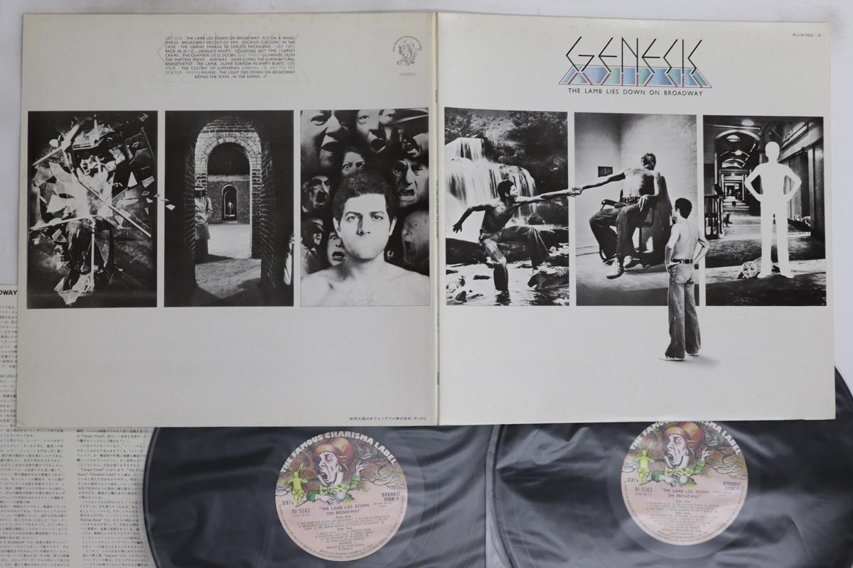 

LP Пластинка GENESIS - Lamb Lies Down On Broadway RJ51623 CHARISMA 1975 Япония Рок Б/У