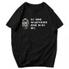 Men T Shirt Adam The Woo RIP Trendy Cotton Y2K Graphic Crewneck Unisex Tops T Shirts