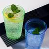 6Pcs Reusable Transparent Plastic Cup Anti-Fall Beverage Cup Water Cup Beer Cup Picnics, Gatherings, Christmas Party Supplies