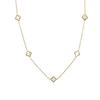 9MM Four-leaf Clover Shell Necklace 5 Flowers Women's Light Luxury All-match Clavicle Chain Necklace