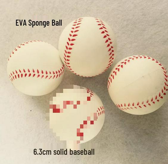 70mm EVA Foam Sponge Ball - Children's Toy for Kindergarten, Throwing & Entertainment, Colored & Durable
