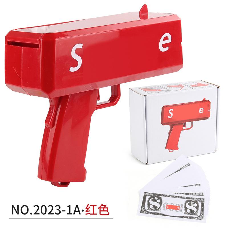 Supply Electric Money Spray Gun Wedding Props, Dollar Creative Money Shooter, Money Spray Pistol Toys