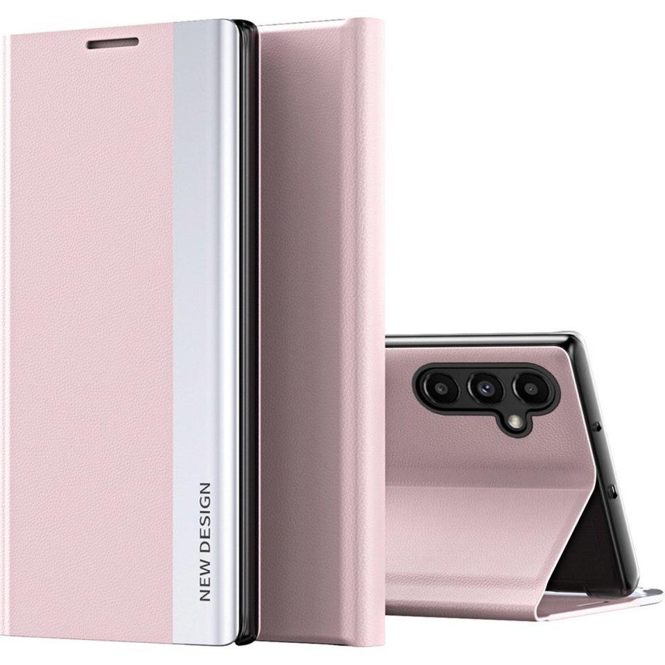 Samsung Galaxy A14 4G/5G Flip Case, Side Magnetic, Pink