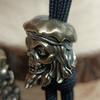 Sailor Skull Head Brass Knife Beads EDC DIY Woven Bracelets Lanyard Key Chain Pendants Accessories Outdoor Tool Hangings Charms