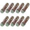 Pack of 10 Portable Sturdy Expansion Anchors Bolts Craft Supplies Accessory for Concrete Stone and Solid Brick