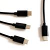 3 in 1 USB Type C Cable For Mobile Phone Accessories Charging USB C Cable Charger USB Cable For Phone Tablets