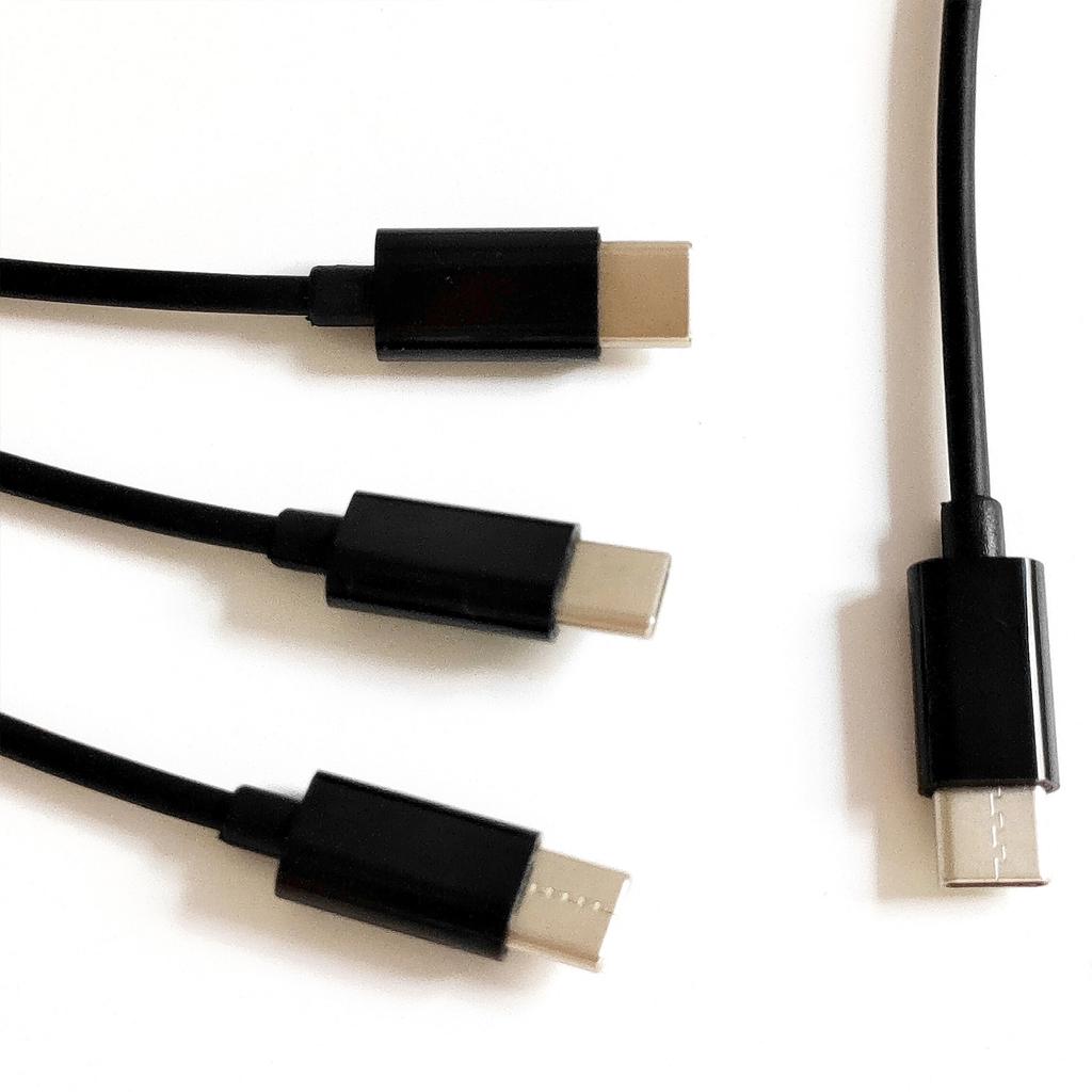 3 in 1 USB Type C Cable For Mobile Phone Accessories Charging USB C Cable Charger USB Cable For Phone Tablets