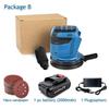 7000/9500/11000rpm 3-Speed Electric Sander Random Orbital Motor Wood Grinder Polishing Grinding Polisher Sanding Machine