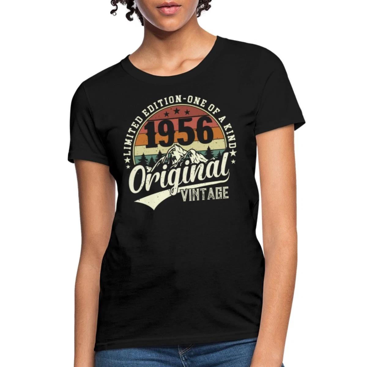 1956 Original Vintage 70th Birthday Women s T-Shirt XXL