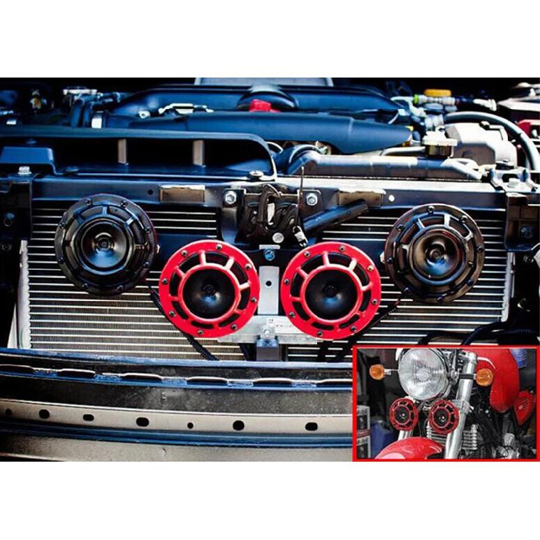 Car Modification Multi-tone Car Horn 12V Pair Used For Subaru Impreza WRX Evo Universal