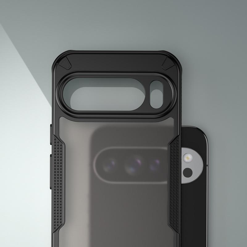Matte Texture Case for Google Pixel 6 8 9 10 Pro XL 9A 8A 6A 5G Funda Capa Lightweight Translucent TPU/PC Shell Shockproof Phone Cover