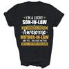 Lucky Son In Law Of Awesome Mother-In-Law Unisex Shirt Gift