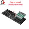 DIY 21700 Batterietester 4*21700 Stromdetektormodul für Test 4/8 Kanal 18650 Lithium-Batteriekapazität Innenwiderstand