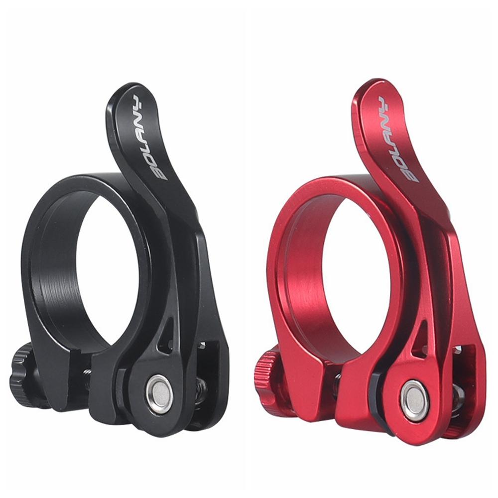 1pc 31.8/34.9mm Bike Canoe Saddle Collar Bolt Ultralight Quick Release Clamp Seat Post