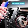 ABS Auto Handyhalter 360 Grad Drehung Schwerkraft Auto Halterung Für Peugeot 208 308 206 307 207 3008 407 508 2008 5008 301 406 408 6RQ