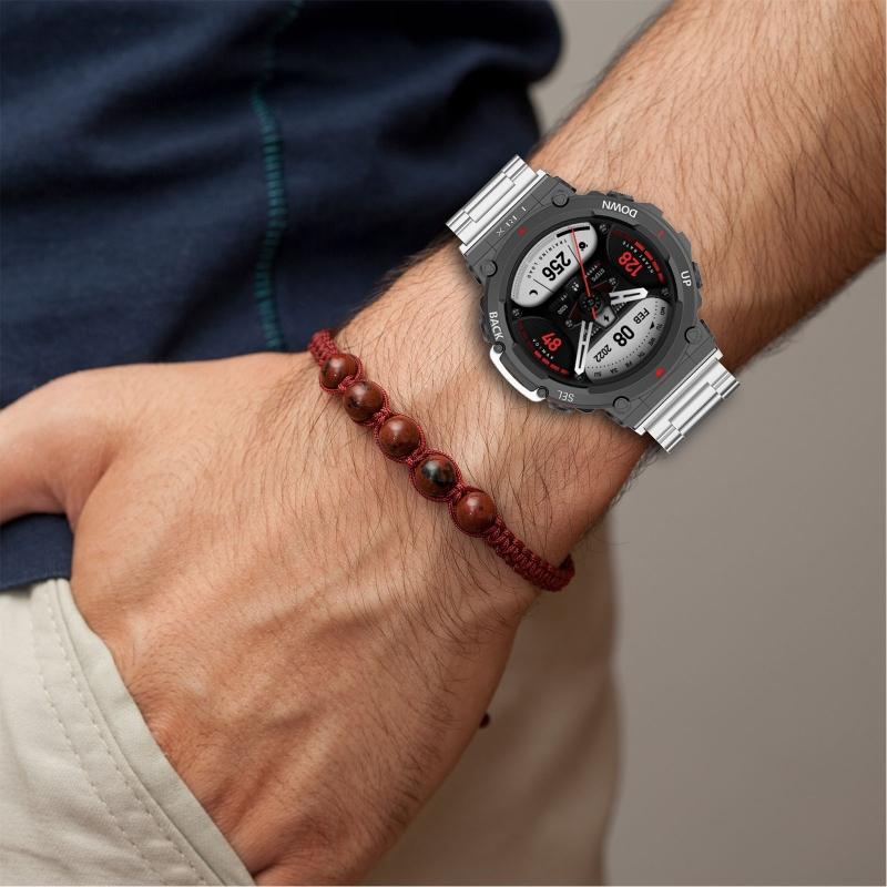 Waterproof Sports Wristband Adjustable Watch Strap with Screwdriver for for T Rex 2 for Smart Watch