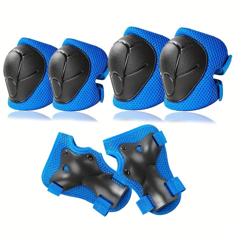 6pcs Kids' Sports Protective Gear Set for Ages 3-8 - Knee Pads, Elbow Guards, Durable PE Material, Shock Absorbent