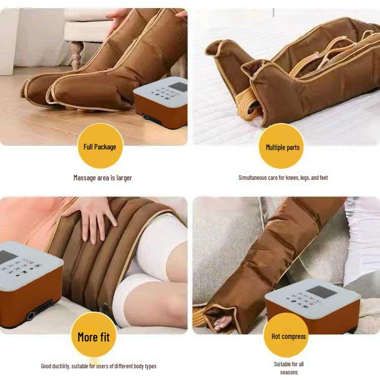 2026 Smart Heating Air Wave Leg Massager