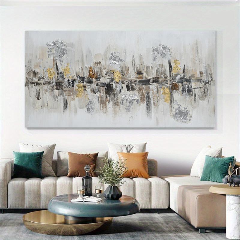 Modern Colour Creative Abstract Textured Canvas Painting Minimalist Art Wall Art Picture