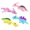 Soft Rubber Dinosaur Launcher: Ejectable Dinosaur Finger Toy