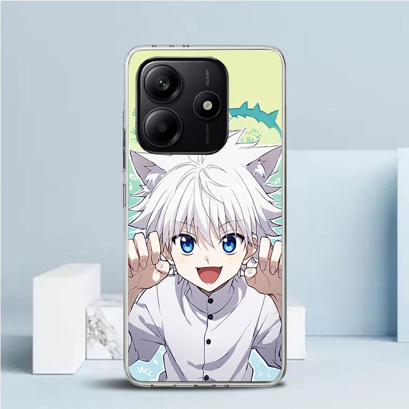 Huner X-Hunters Cute Phone Case For Xiaomi Redmi Note 15 14 14S 13 12S 12 Pro Plus 11S 11 11T 11E 10S 10 + Soft TPU Back Cover R