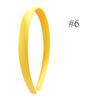 1.5cm Solid Headbands Satin Headband DIY Crafts Hairband Colorful Head Bands for Girls Women Thin Elastic Hair Hoop Accessories